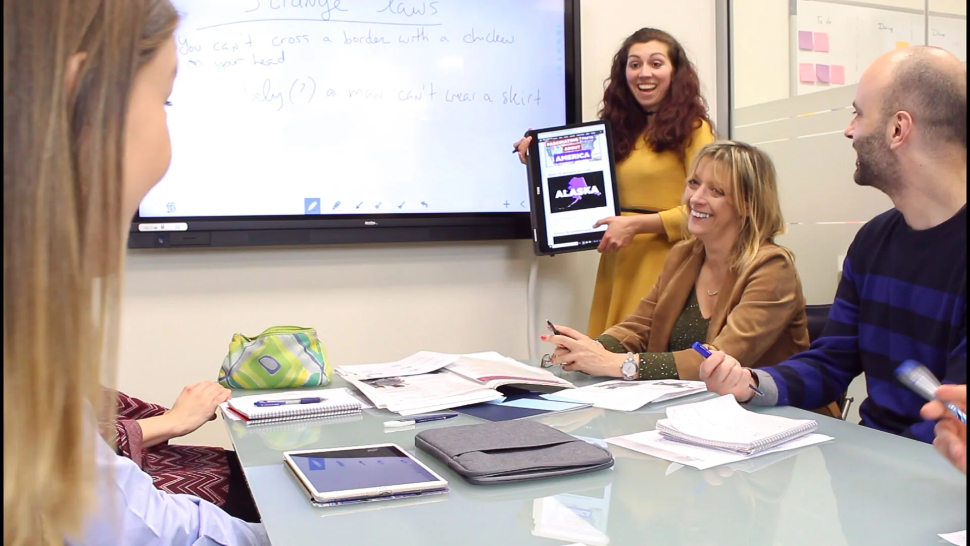 Clase participativa American Language Academy