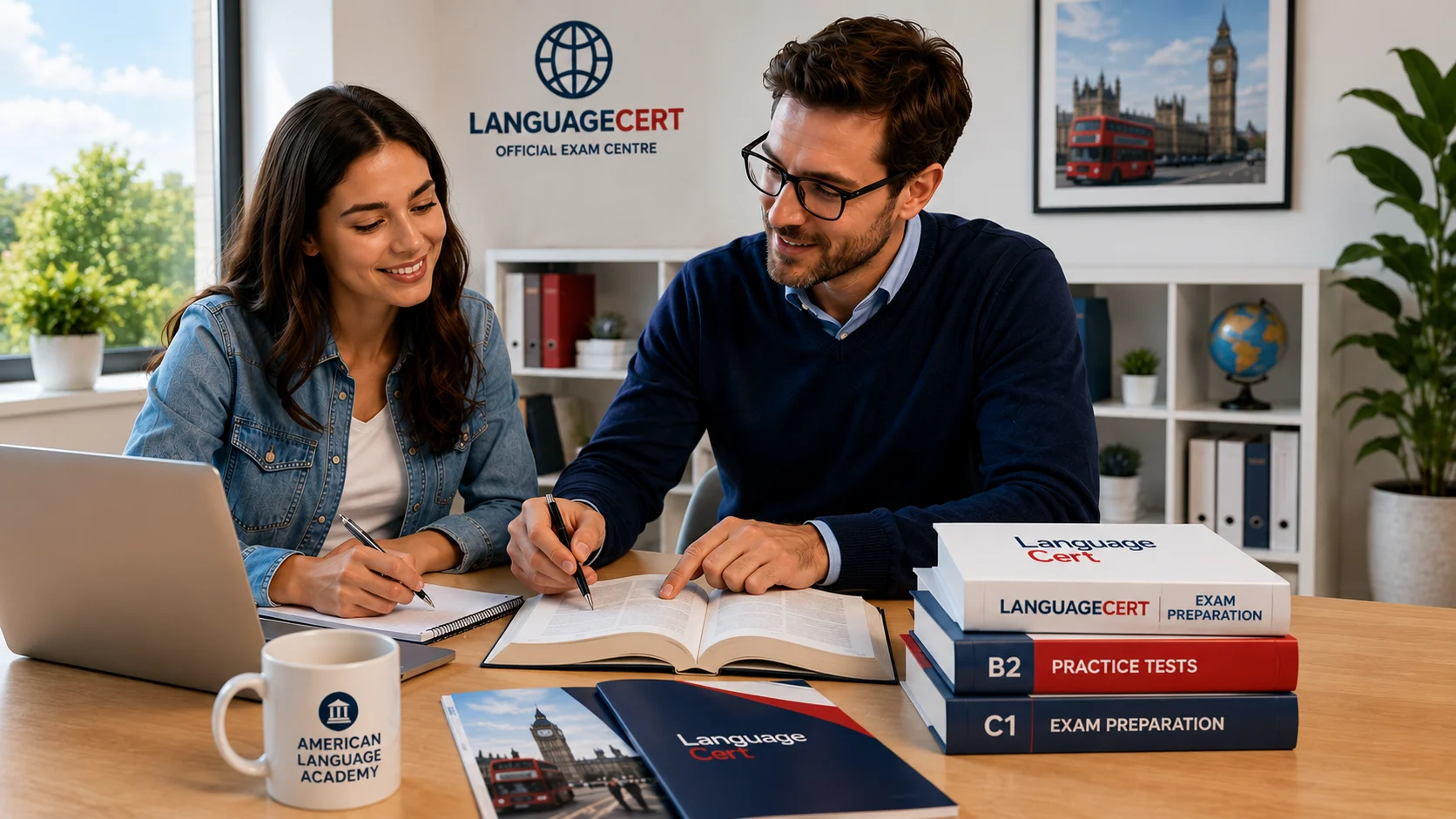 Preparación para el examen oficial LanguageCert de inglés